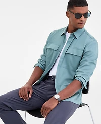 Alfani Men's Owen Regular-Fit Button-Down Shirt