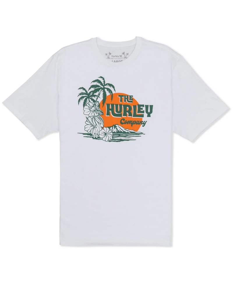 Hurley Men's Hula Short Sleeve T-Shirt