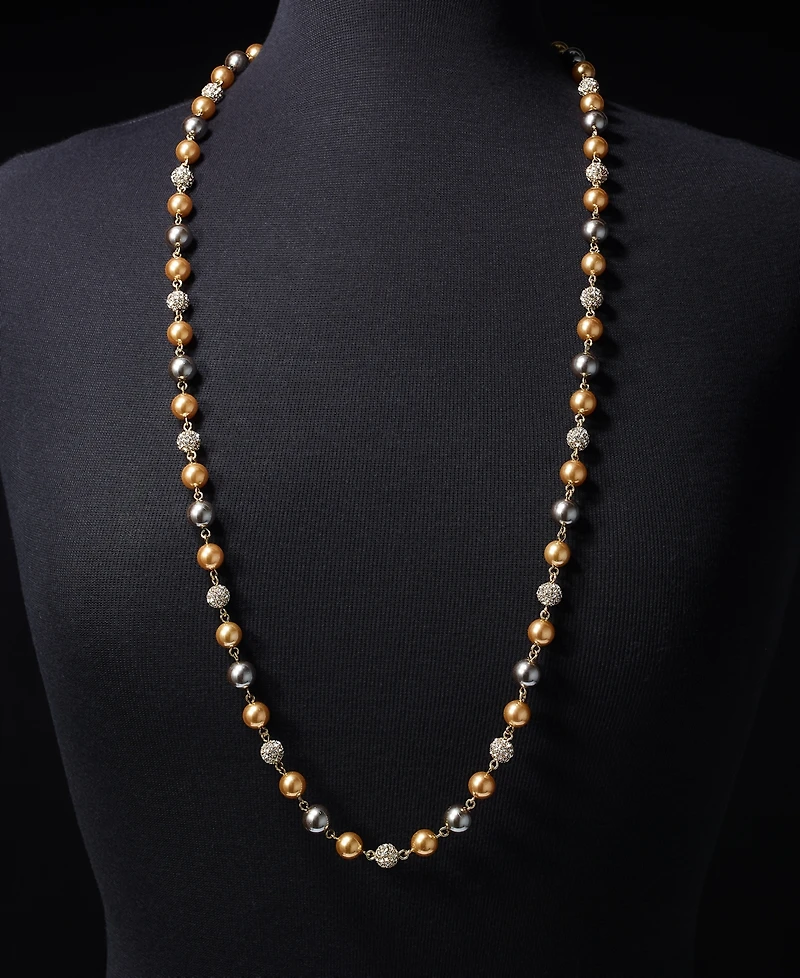 Charter Club Fireball Long Necklace, Macy's Exclusive