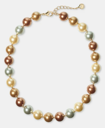 Charter Club Imitation Pearl All-Around Collar Necklace, 17" + 2" extender, Macy's Exclusive