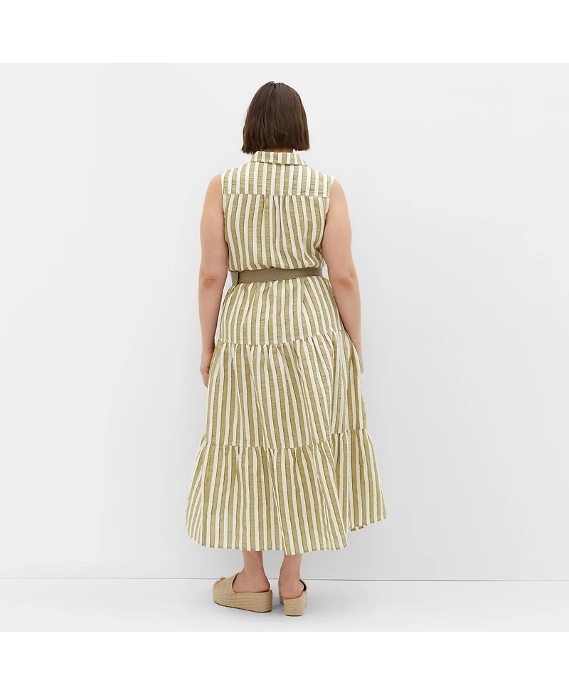 City Chic Plus Clean Lines Dress