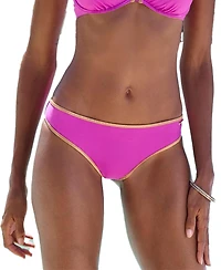 Lascana Women's Metallic Trim Classic Bikini Swimsuit Bottom cup sizing