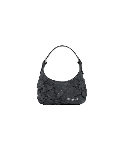 Desigual Women's Small floral applique bag
