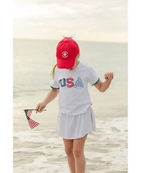Bits & Bows Girls Beach Patrol Bow Baseball Hat