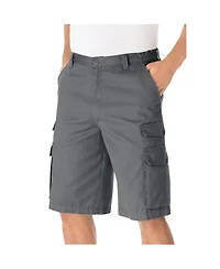 KingSize Big & Tall 12" Side Elastic Cargo Shorts