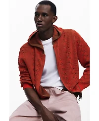 Desigual Men's Zip-knit sweater