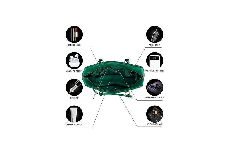 Margaret L Handbag Top Zipper Travel Bag Victoria Hyde