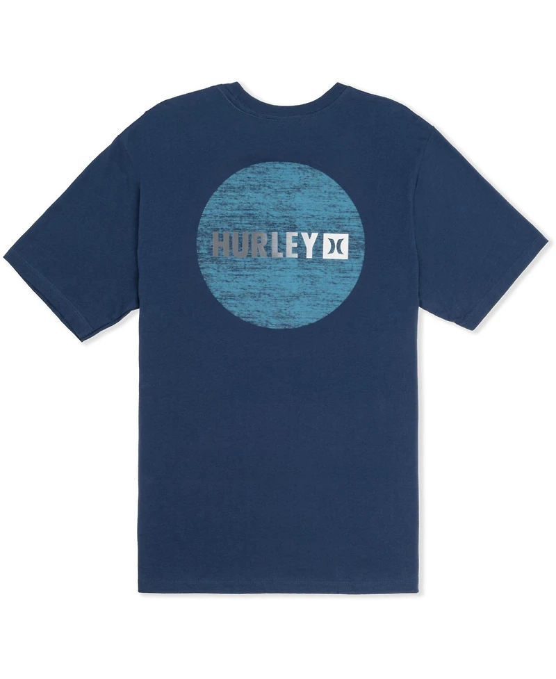 Hurley Men's Circle Gradient Short Sleeve T-Shirt