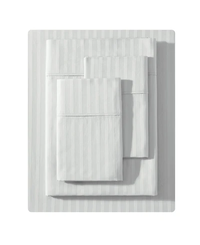 Vera Wang Dobby Stripe 290-Thread Count Cotton 4-Pc. Sheet Set