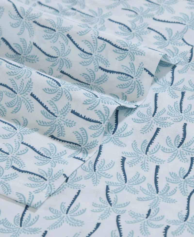 Tommy Bahama Home Cotton Percale 4 Piece Sheet Set