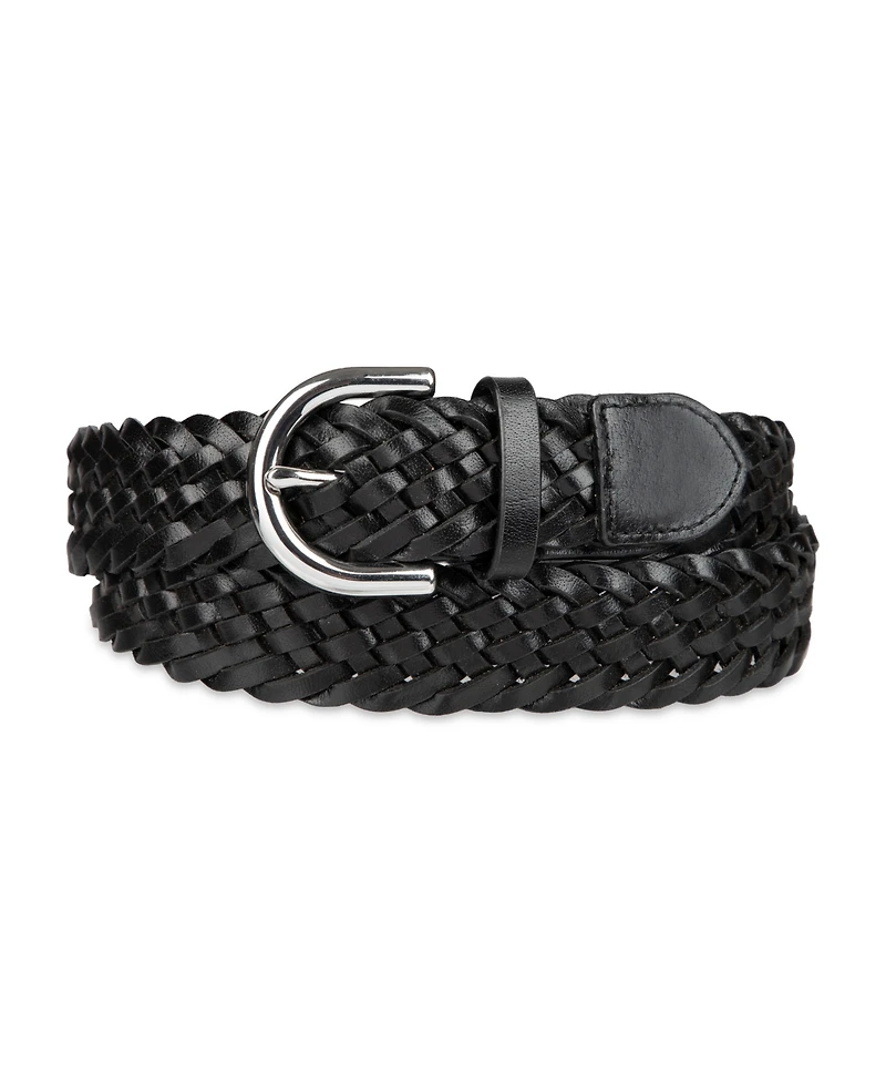 Cole Haan Women's Fully Adjustable Braided Leather Belt