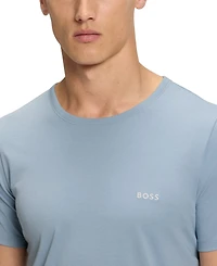 Boss by Hugo Men's Classic 3-Pk. Solid Crewneck T-Shirts