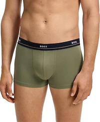 Boss by Hugo Boss Men's Essential 5-Pk. Logo Waistband Trunks