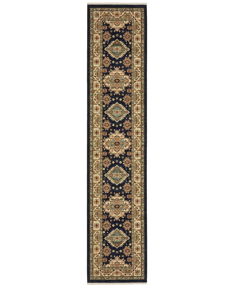 Oriental Weavers Lilihan 532B6 2'6"x12' Runner Area Rug