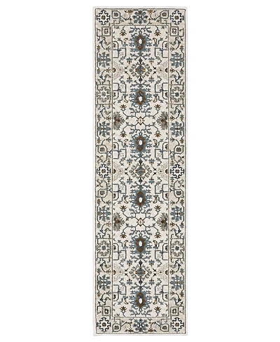 Oriental Weavers Ellington ELL10 2'3"x7'6" Runner Area Rug