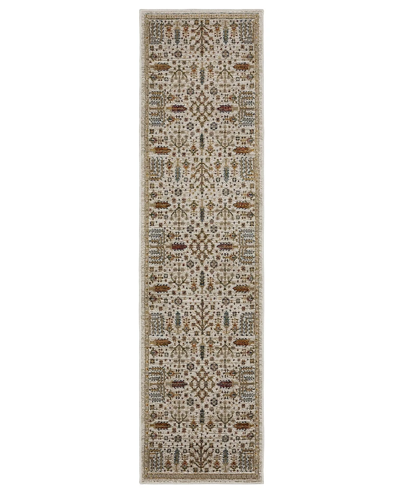 Oriental Weavers Andorra 2449B 2'3"x8' Runner Area Rug