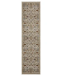 Oriental Weavers Andorra 2449B 2'3"x8' Runner Area Rug