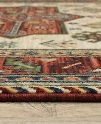 Oriental Weavers Lilihan 8022R 2'6"x12' Runner Area Rug