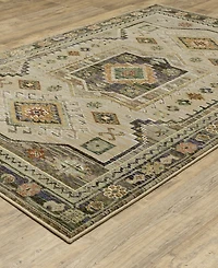 Oriental Weavers Andorra 2442D 3'3"x5'2" Area Rug