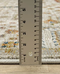Oriental Weavers Andorra 2449B 2'6"x12' Runner Area Rug