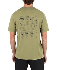Hurley Men's Stipple Short Sleeve T-Shirt