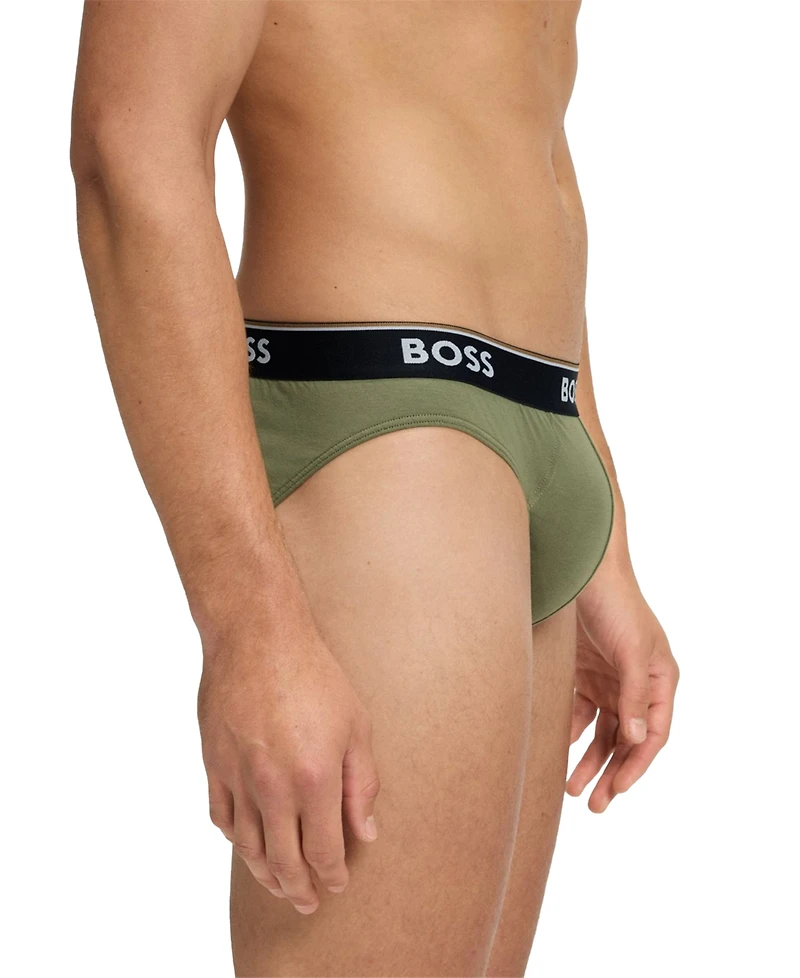 Boss by Hugo Men's 3pk. Power Logo Briefs