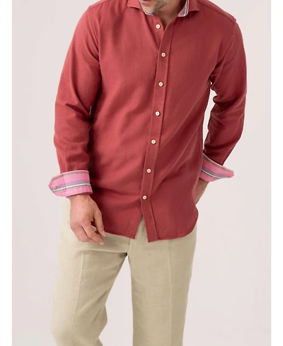 Koy Clothing Men's Brushed Cotton Long Sleeve Shirt