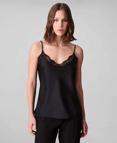 Calvin Klein Women's Lace-Trim V-Neck Camisole