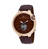 Christian Van Sant Men's Cyclone Automatic Brown Dial Watch - CV0144