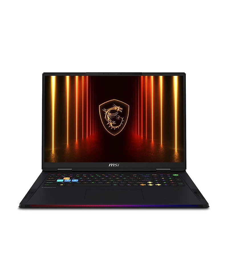 Msi Raider 18 Hx Ai A2XWJG-069US 18" Uhd+ 120Hz Gaming Laptop, Intel Core Ultra 9-285HX 2.8GHz, 64GB Ram, 2TB Ssd, Nvidia GeForce Rtx 5090 24GB,
