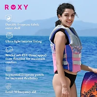 Roxy Women's Life Jacket, Uscg Approved Evoprene Daily Pfd