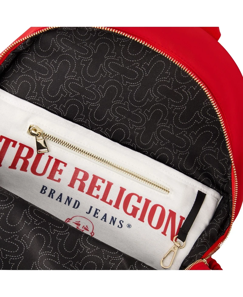 True Religion Zip Pocket Horseshoe Backpack