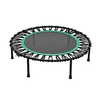 Zenova Rebounder Trampoline for Adults with Bungee Cords, Portable Fitness Exercise Mini Trampoline Without Handle