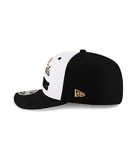 New Era Men's White/Black Oklahoma City Thunder 2025 Nba Finals Champions Parade 9SEVENTY Stretch-Snap Adjustable Hat