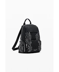 Desigual Women's Small backpack with studded pockets