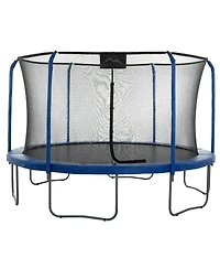 Plexalife Ft Round Trampoline Set with Premium Top-Ring Flex Frame Safety Enclosure System