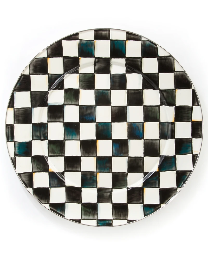 Mackenzie-Childs Courtly Check Serving Platter