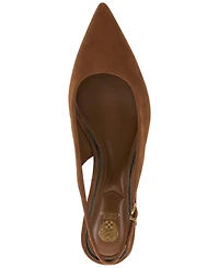 Vince Camuto Women's Valiey Pointed Toe Slingback Pumps