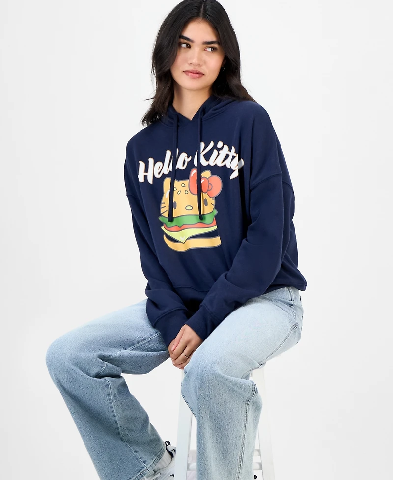 Grayson Threads, The Label Juniors' Hello Kitty Cheeseburger Hoodie