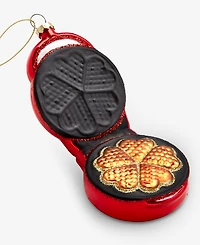 Holiday Lane Foodie Heart Waffle Maker Ornament, Macy's Exclusive