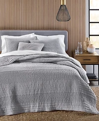 Oake Pick Stitch 3-Pc. Coverlet Set, Full/Queen, Exclusively for Macy's