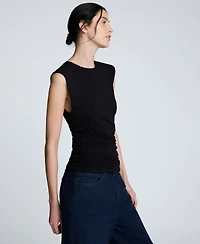 Kenneth Cole Women's Side-Ruched Tank Top