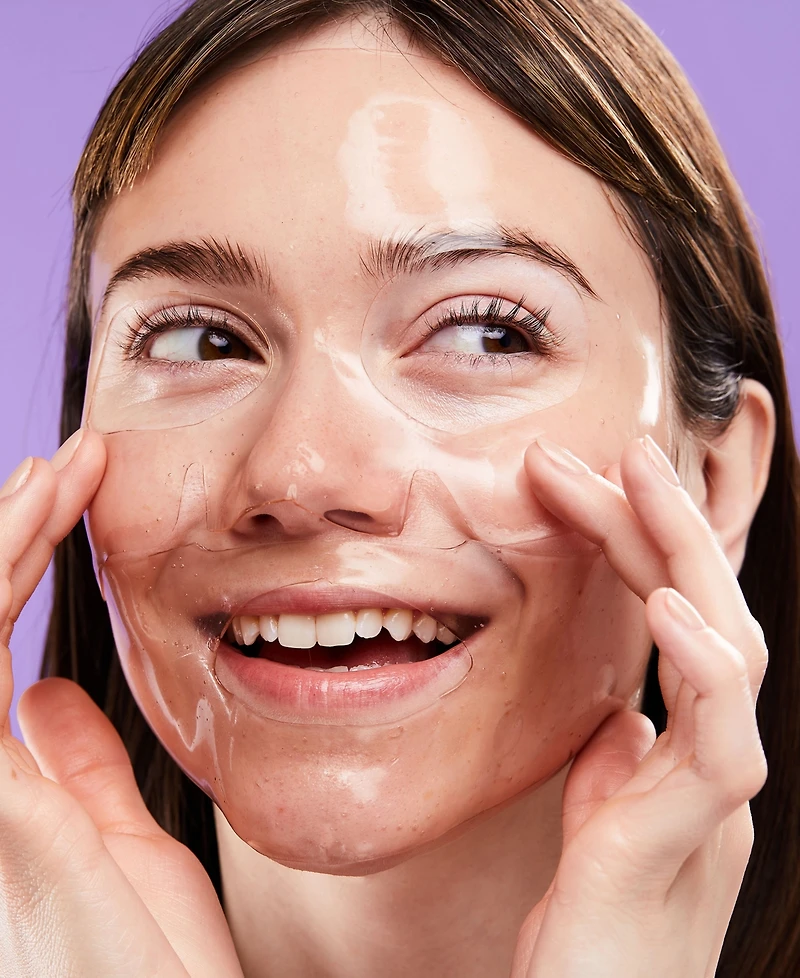 Patchology Bubbly Cheeks Brightening Hydrogel Face Mask