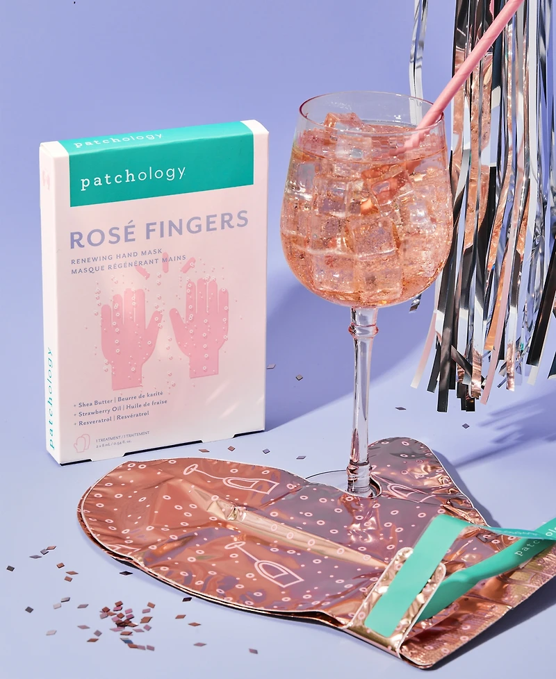 Patchology Rose Fingers Renewing Hand Mask