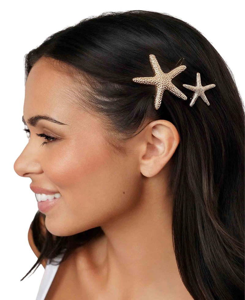Ettika Starfish Barrette Set