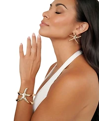 Ettika Starfish Luxe Statement Earrings