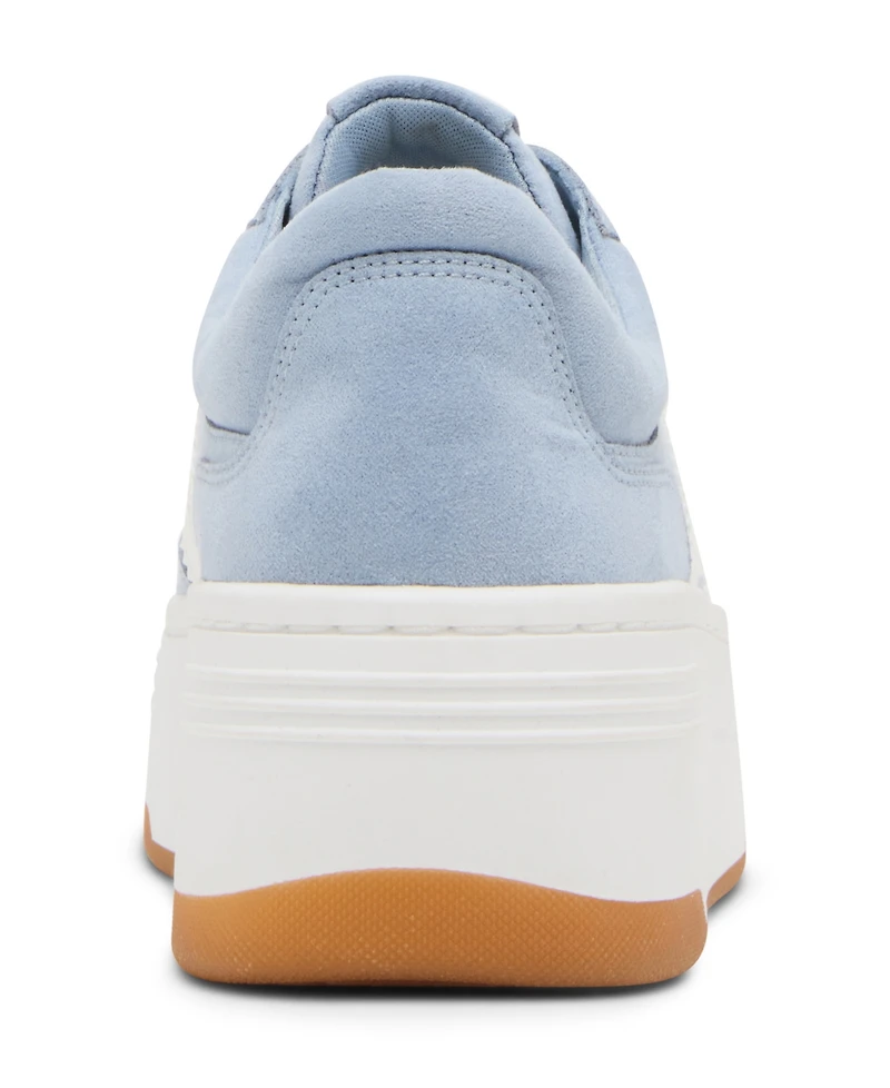 Madden Girl Women's Livvy-cb Charm Platform Lace-Up Sneakers