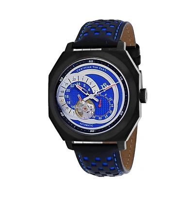 Christian Van Sant Men's Machina Blue Dial Watch - CV0563