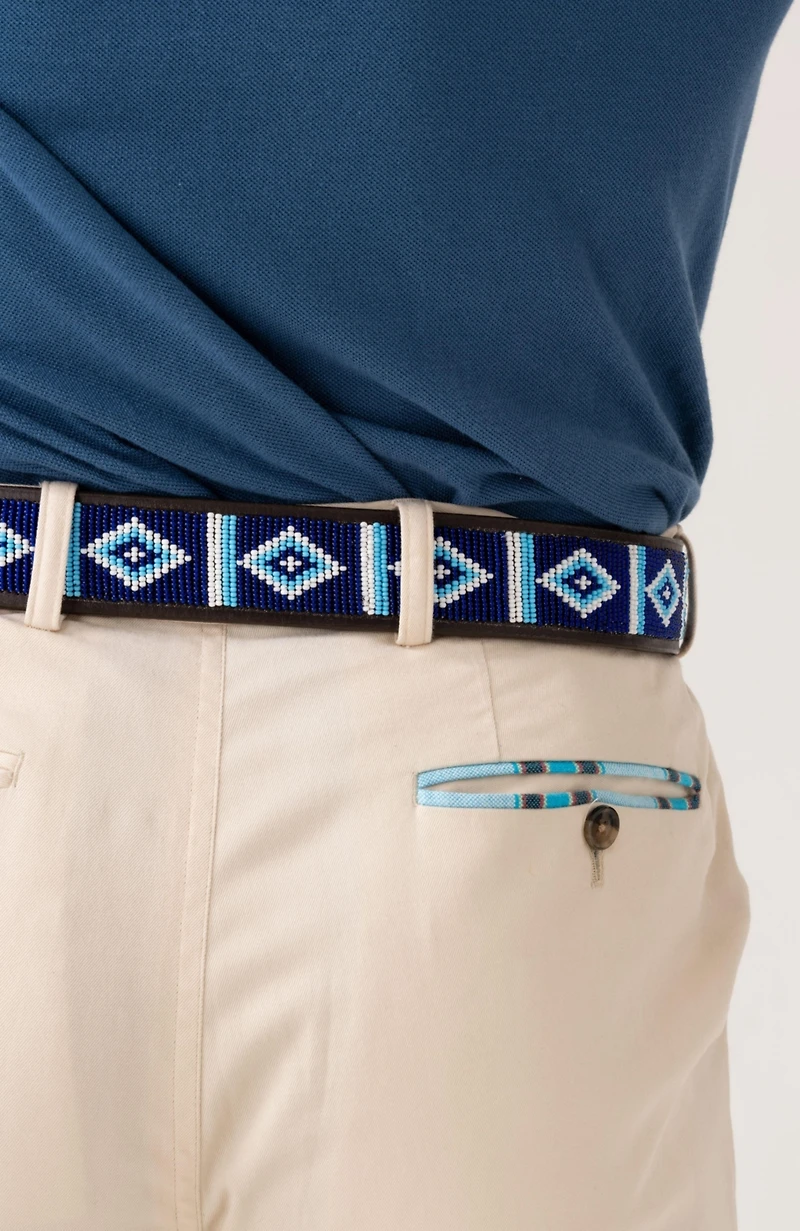 Koy Clothing Men's Maasai Beaded Belt