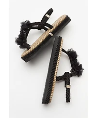 Prologue Shoes Santra Lace-Up Thong Sandals (Women)